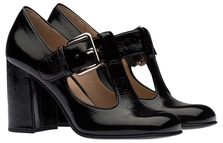 (W) MIU MIU Patent Leather High Heels 'Black' 圖 3