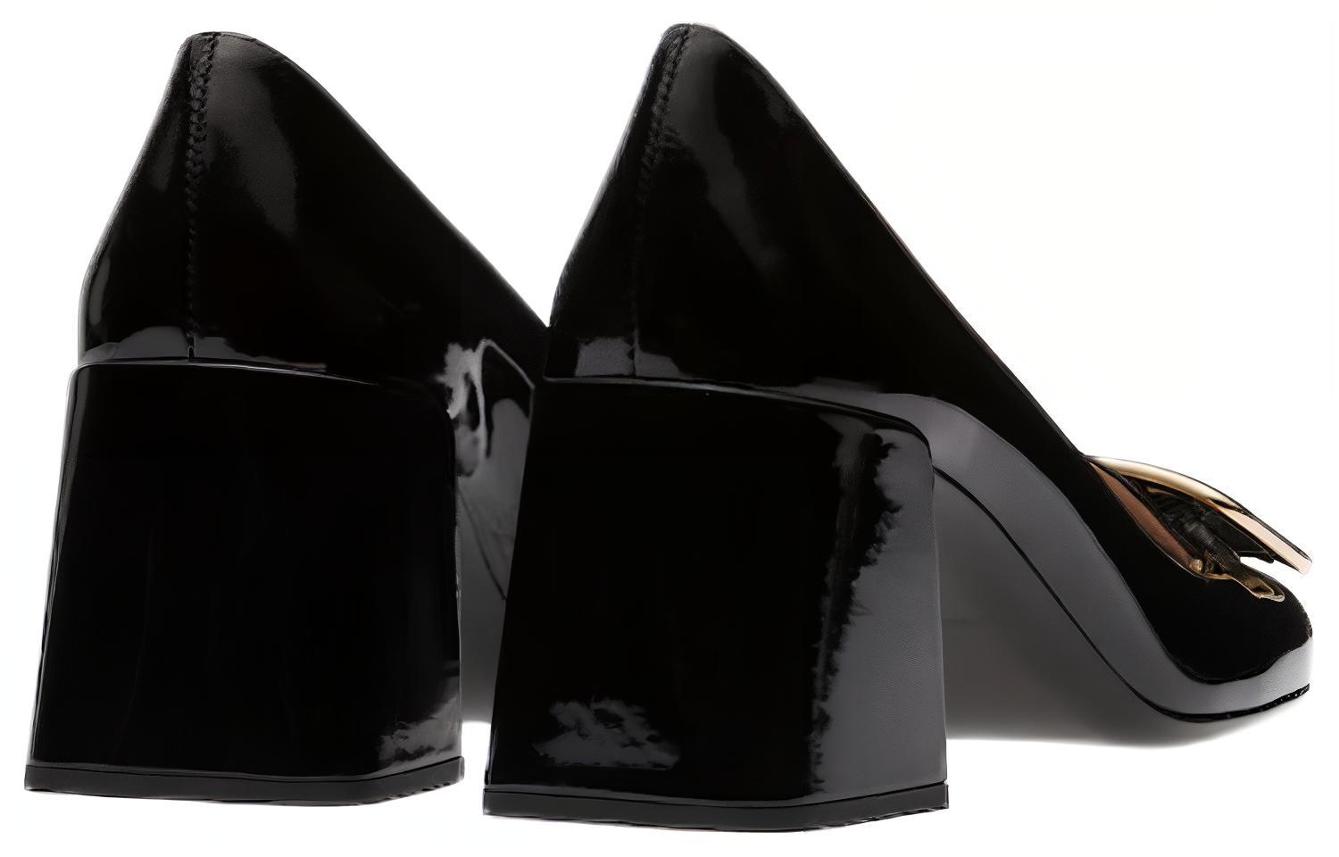 Shop (W) MIU MIU Tacones de Charol 'Black Buckle' 5I803D_069_F0002_F_065