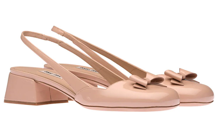 Shop (W) MIU MIU Tacones Altos de Charol 'Lazo Rosa' 5I461D_XUW_F0236_F_035