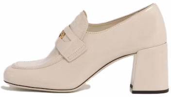 (Women) MIU MIU Patent Leather Loafer 'Elegant White' 5D950D_JHR_F0304_F_065 (Women) MIU MIU Patent Leather Loafer 'Elegant White' 5D950D_JHR_F0304_F_065