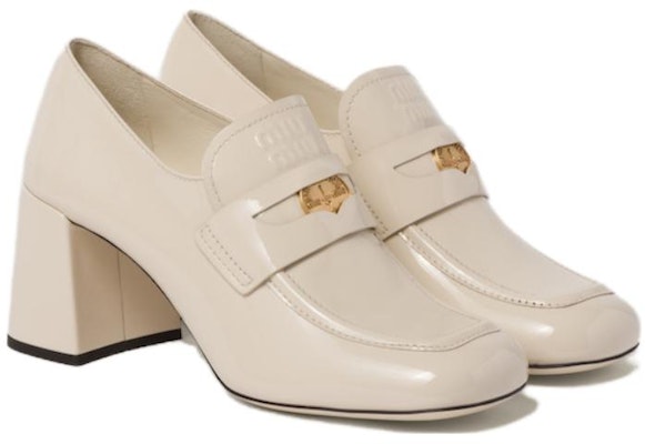 (W) 미우미우 화이트 에나멜 로퍼 (Miu Miu White Enamel Loafer) 5D950D_JHR_F0304_F_065 Order (W) 미우미우 화이트 에나멜 로퍼 (Miu Miu White Enamel Loafer) 5D950D_JHR_F0304_F_065
