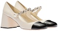 Lookbook (W) MIU MIU Kasut Patent Leather Mary Jane 'Ivory'. 5I248D_3L4I_F0A72_F_DX65