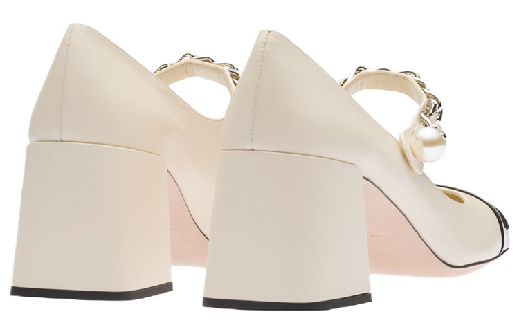 Purchase (W) MIU MIU Kasut Patent Leather Mary Jane 'Ivory'. 5I248D_3L4I_F0A72_F_DX65