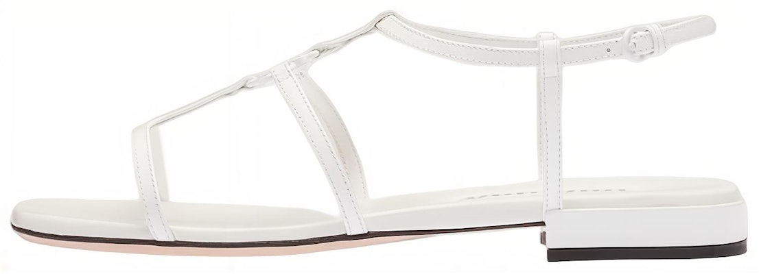 (W) ミュウミュウ パテントレザー フラットスライド (ホワイト) 5X896D_XUW_F0009_F_010 Buy (W) ミュウミュウ パテントレザー フラットスライド (ホワイト) 5X896D_XUW_F0009_F_010