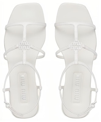 (W) ミュウミュウ パテントレザー フラットスライド (ホワイト) 5X896D_XUW_F0009_F_010 Purchase (W) ミュウミュウ パテントレザー フラットスライド (ホワイト) 5X896D_XUW_F0009_F_010