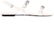 (W) Sandal Kulit Lack MIU MIU dengan Perincian Mutiara 'Putih' 5X549D_3AQ7_F0009_F_005