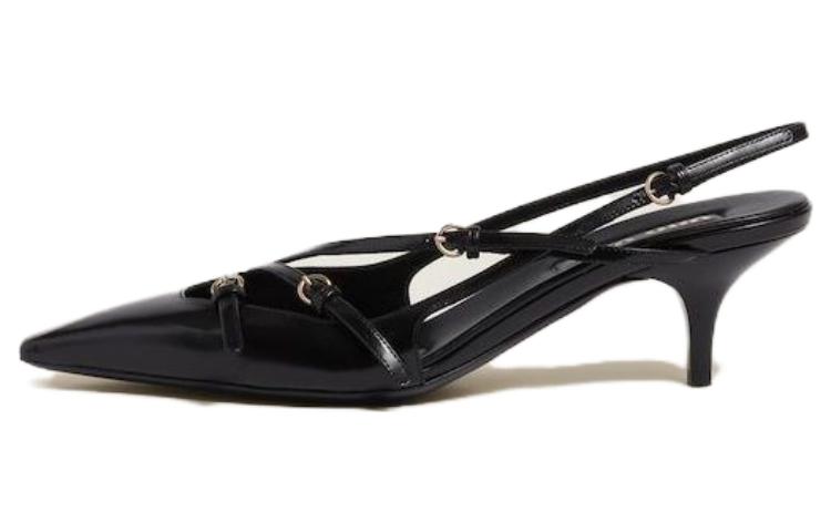 (Women) MIU MIU Patent Leather Pumps 'Elegant Comfort Black' 5I013E_055_F0002_F_M055