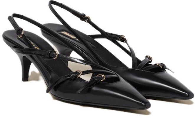 (W) MIU MIU Sepatu Hak Kulit Hitam 'Elegan Nyaman' 5I013E_055_F0002_F_M055 Order (W) MIU MIU Sepatu Hak Kulit Hitam 'Elegan Nyaman' 5I013E_055_F0002_F_M055