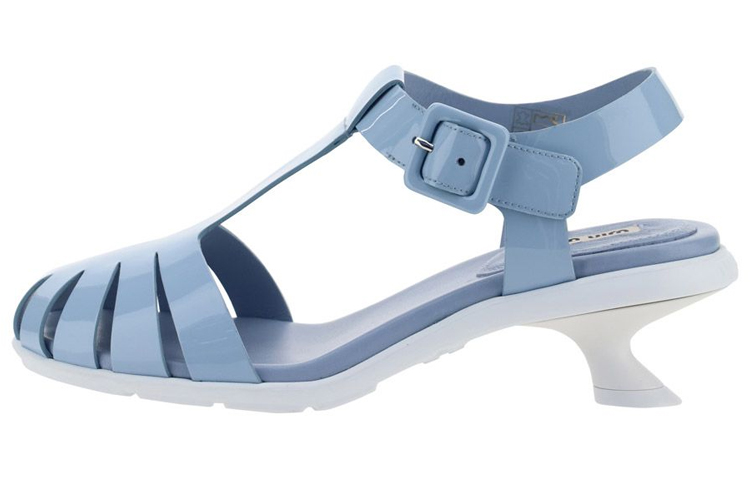 Buy (W) Sandal Kulit Paten MIU MIU 'Fashion Biru Muda' 5X708D_1L2_F0076_F_055