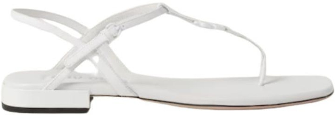 (W) MIU MIU Sandalia Blanca de Charol con una Correa 'Básico de Moda' 5Y895D_XUW_F0009_F_010 Order (W) MIU MIU Sandalia Blanca de Charol con una Correa 'Básico de Moda' 5Y895D_XUW_F0009_F_010