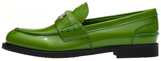 (Women) MIU MIU Patent Loafers 'Green' 5D773D_XWH_F0225_F_020 (Women) MIU MIU Patent Loafers 'Green' 5D773D_XWH_F0225_F_020