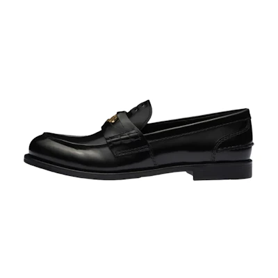 (W) MIU MIU Penny 'Black Loafer'