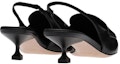 Purchase (W) MIU MIU Penny 'Slingback Tumit Kucing Hujung Tajam Hitam' 5D901D_XUQ_F0002_F_045