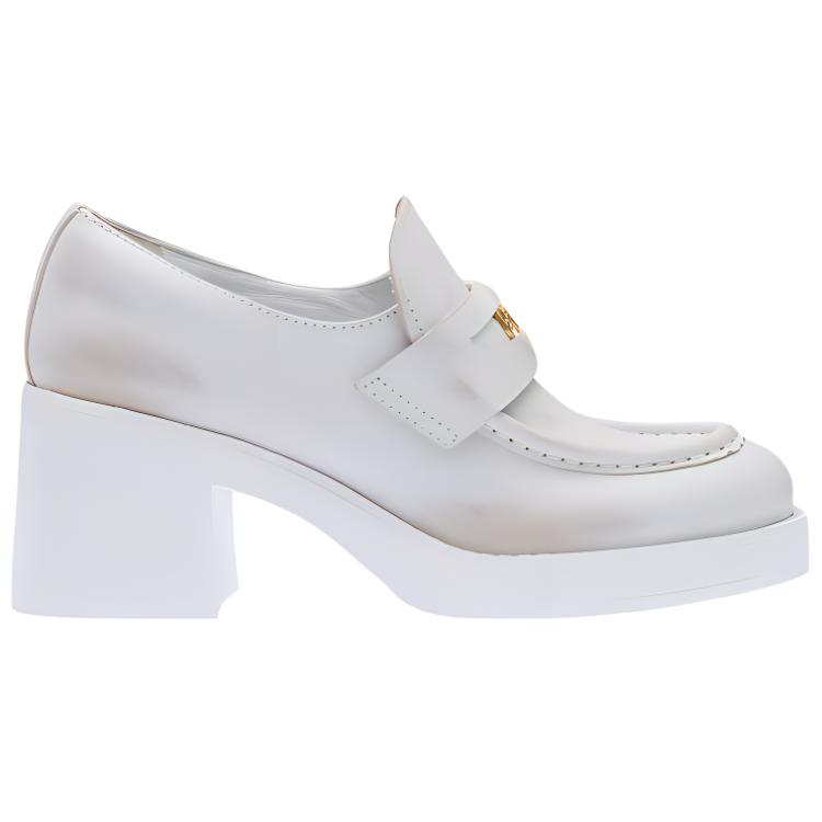 Order (W) MIU MIU Penny 'Tumit Chunky Kulit Putih' 5D820D_3G48_F0009_F_DX75