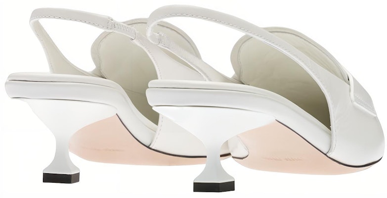 (W) 미우미우 페니 가죽 하이힐 (화이트) 5D901D_XUQ_F0009_F_045 Purchase (W) 미우미우 페니 가죽 하이힐 (화이트) 5D901D_XUQ_F0009_F_045