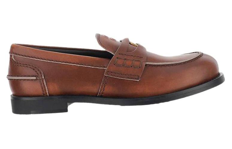 (W) MIU MIU Penny Loafer 'Brown Leather' 圖 2