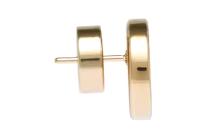 (Women) MIU MIU Pink Enamel Logo Letter Earrings for Women. 5JO912-2F6T-F0615 圖 3