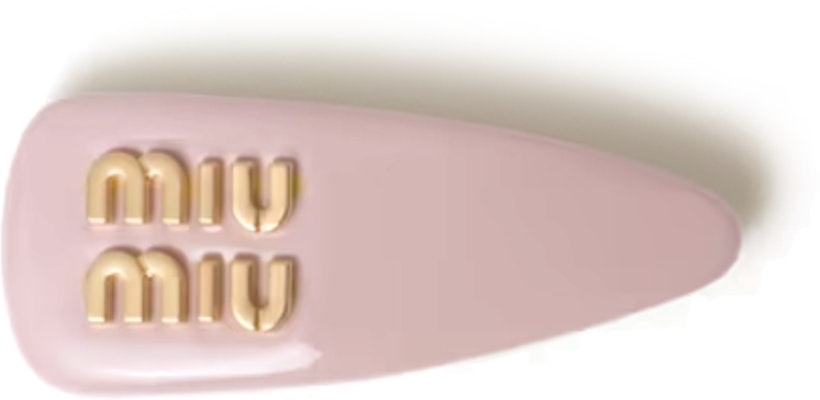 (W) 미우미우 핑크 페이턴트 가죽 헤어클립. 5IF092_069_F0E18 Order (W) 미우미우 핑크 페이턴트 가죽 헤어클립. 5IF092_069_F0E18