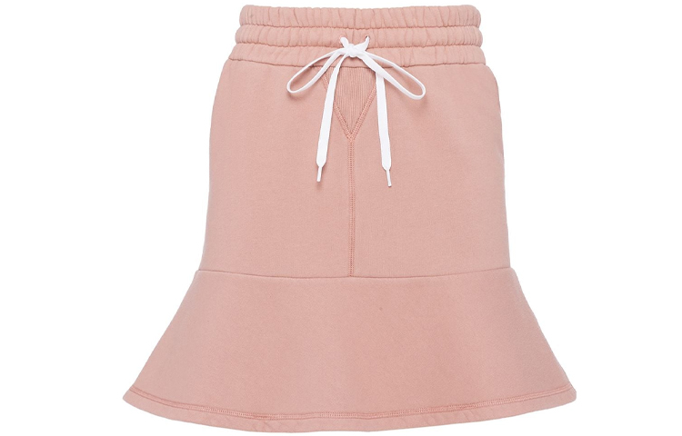 Order (W) MIU MIU粉色抽绳A字休闲短裙 MJD173-1IG3-F0028