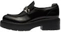 Buy (W) MIU MIU Platform in Pelle ''Dettagli Metallici Neri'' 5D784D_B4L_F0002_F_055
