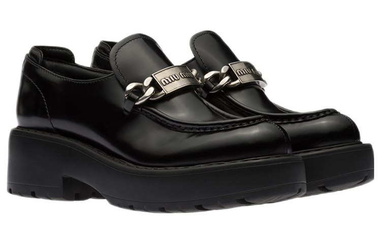 Lookbook (W) MIU MIU Platform in Pelle ''Dettagli Metallici Neri'' 5D784D_B4L_F0002_F_055