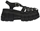 Order (W) MIU MIU Sandal Platform 'Black Metallic Buckle' 5X709D_3LKK_F0002_F_085