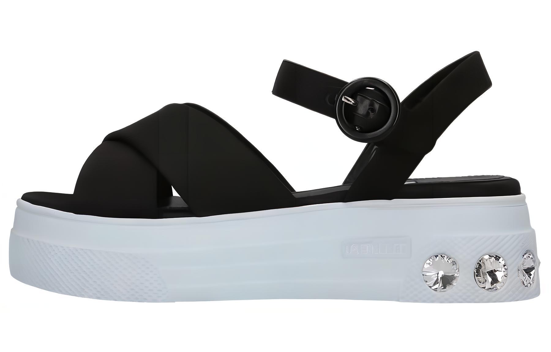 (Women) MIU MIU Platform Sandals 'Crystal Black' 5X996C_71L_F0002_F_050