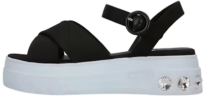 (Women) MIU MIU Platform Sandals 'Crystal Black' 5X996C_71L_F0002_F_050 (Women) MIU MIU Platform Sandals 'Crystal Black' 5X996C_71L_F0002_F_050