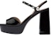 (W) MIU MIU Sandal Tumit Tinggi 'Patent Black' 5XP883_XWA_F0002_F_110
