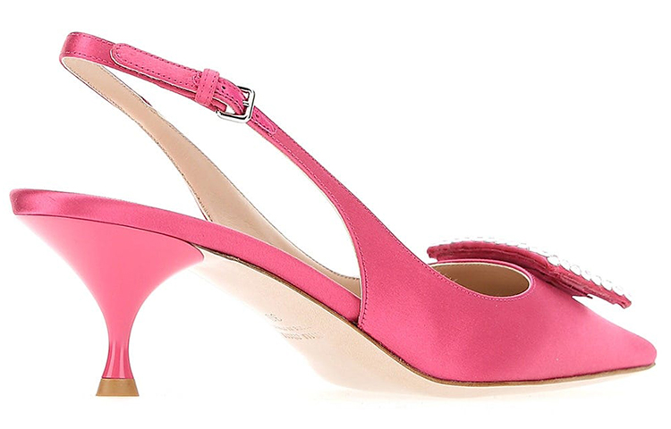 (W) MIU MIU Pointed Toe High Heels 'Fashionable Elegant Pink with Embellishments' 圖 4
