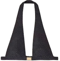 (Women) MIU MIU Polka Dot Halter Crop Top Black. MT1966-14H2-F057Z-S-OOO (Women) MIU MIU Polka Dot Halter Crop Top Black. MT1966-14H2-F057Z-S-OOO
