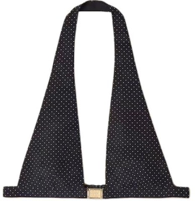 (W) ミウミウ 水玉柄 ハルタートップ ブラック MT1966-14H2-F057Z-S-OOO Order (W) ミウミウ 水玉柄 ハルタートップ ブラック MT1966-14H2-F057Z-S-OOO