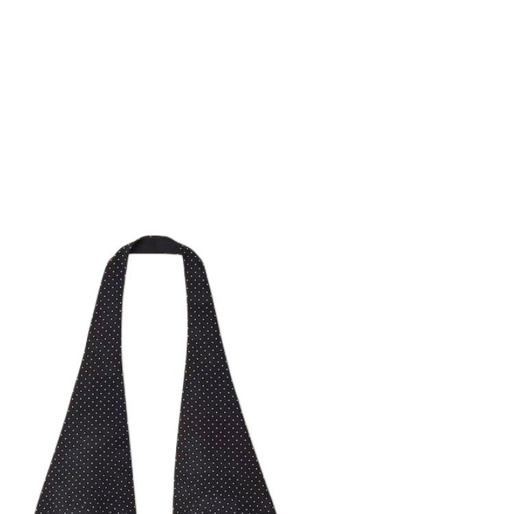 Sizing (W) ミウミウ 水玉柄 ハルタートップ ブラック MT1966-14H2-F057Z-S-OOO