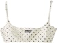 Buy (W) MIU MIU Polka Dot Logo Cetakan Beige Camisole. MT1932-13U1-F0A72-S-232