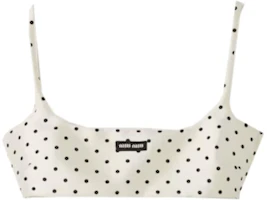 Order (Women) MIU MIU Polka Dot Logo Print Beige Camisole. MT1932-13U1-F0A72-S-232