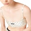 Purchase (W) MIU MIU Polka Dot Logo Cetakan Beige Camisole. MT1932-13U1-F0A72-S-232