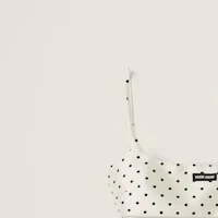 Details for (Women) MIU MIU Polka Dot Logo Print Beige Camisole. MT1932-13U1-F0A72-S-232
