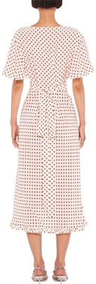 (W) MIU MIU 波点印花短袖连衣裙 粉色 MF4507-10MB-F059I Shop (W) MIU MIU 波点印花短袖连衣裙 粉色 MF4507-10MB-F059I