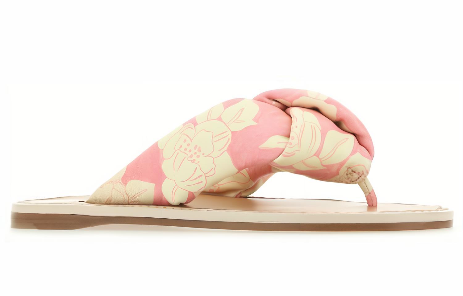 (W) MIU MIU Printed Nappa Leather Slide 'Pink Fashion' 圖 3