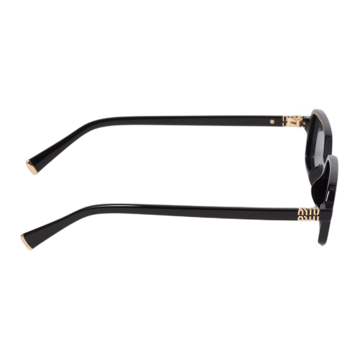 Purchase (W) MIU MIU 黑色方形醋酸眼镜框附标志镜腿（可配矫正镜片） SMU11Z_E16K_F05S0