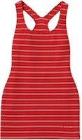 (Women) MIU MIU Red Striped Logo Knit Sleeveless Slim Fit Dress for Women. MMA874-1466-F0011-S-OOO (Women) MIU MIU Red Striped Logo Knit Sleeveless Slim Fit Dress for Women. MMA874-1466-F0011-S-OOO