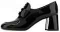 Buy (W) MIU MIU Tumit Blok Hujung Bulat 'Fesyen Hitam' 5D950D_JHR_F0002_F_065
