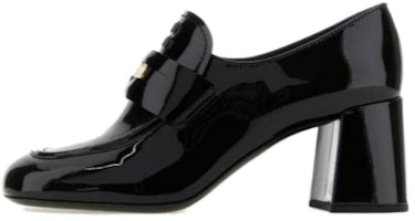 (Women) MIU MIU Round Toe Block Heel High 'Black Fashion' 5D950D_JHR_F0002_F_065 (Women) MIU MIU Round Toe Block Heel High 'Black Fashion' 5D950D_JHR_F0002_F_065