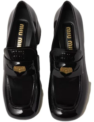 (W) MIU MIU Tumit Blok Hujung Bulat 'Fesyen Hitam' 5D950D_JHR_F0002_F_065 Purchase (W) MIU MIU Tumit Blok Hujung Bulat 'Fesyen Hitam' 5D950D_JHR_F0002_F_065