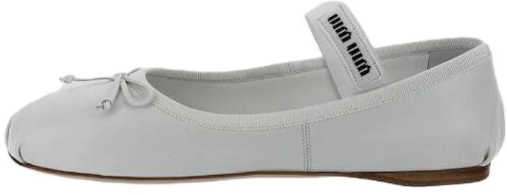 (W) MIU MIU Punta Tonda Casual ''Bianco'' 5F794D_XUU_F0009 Buy (W) MIU MIU Punta Tonda Casual ''Bianco'' 5F794D_XUU_F0009