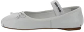 Buy (W) MIU MIU Punta Tonda Casual ''Bianco'' 5F794D_XUU_F0009