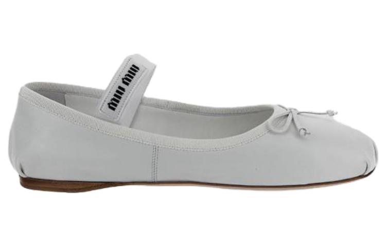 Order (W) MIU MIU Punta Tonda Casual ''Bianco'' 5F794D_XUU_F0009