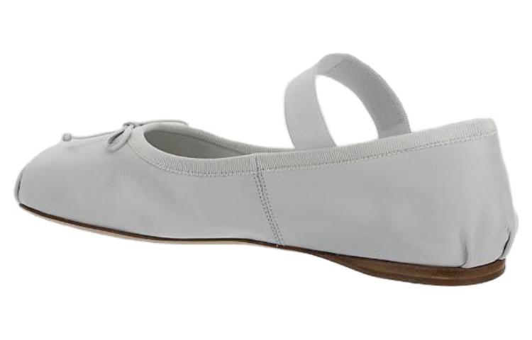 (W) MIU MIU Round Toe Casual 'White' 圖 5