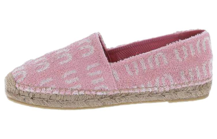 Buy (W) MIU MIU Scarpe Basse Punta Tonda Slip-On ''Pescatrice Rosa'' 5S746D_I6E_F00M8