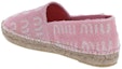 Purchase (W) MIU MIU Kasut Leper Hujung Bulat 'Pink Fisherwoman' 5S746D_I6E_F00M8